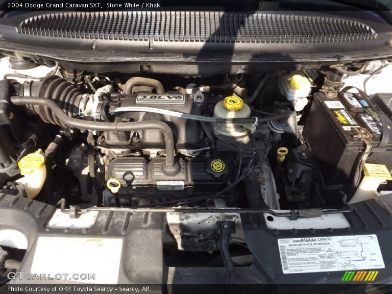 Stone White / Khaki 2004 Dodge Grand Caravan SXT