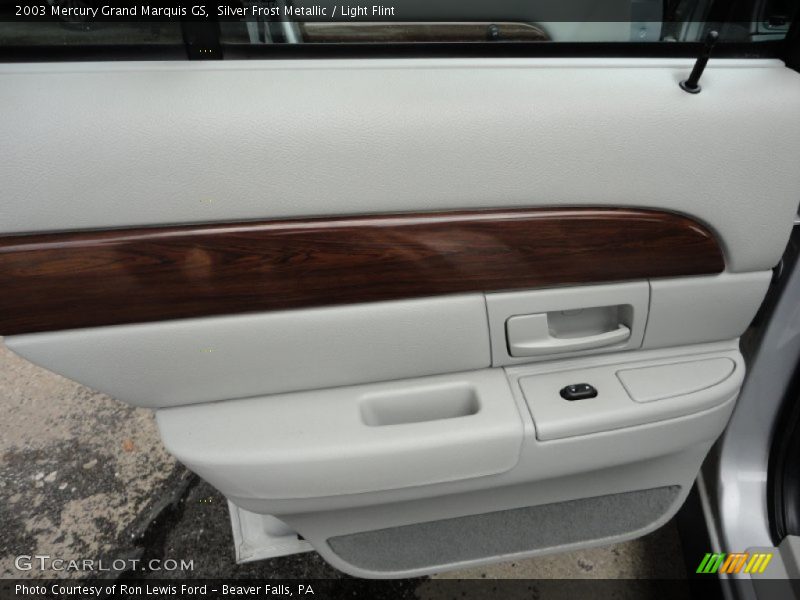Silver Frost Metallic / Light Flint 2003 Mercury Grand Marquis GS
