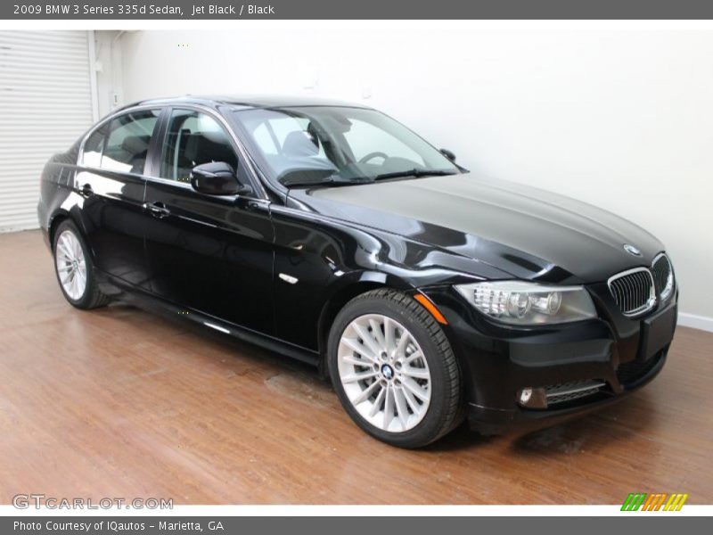 Jet Black / Black 2009 BMW 3 Series 335d Sedan