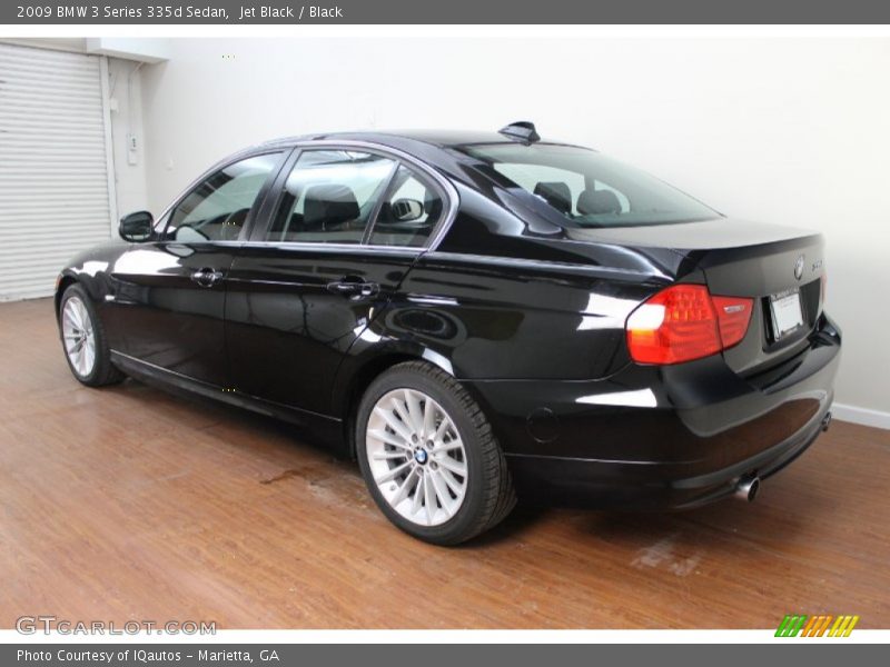 Jet Black / Black 2009 BMW 3 Series 335d Sedan