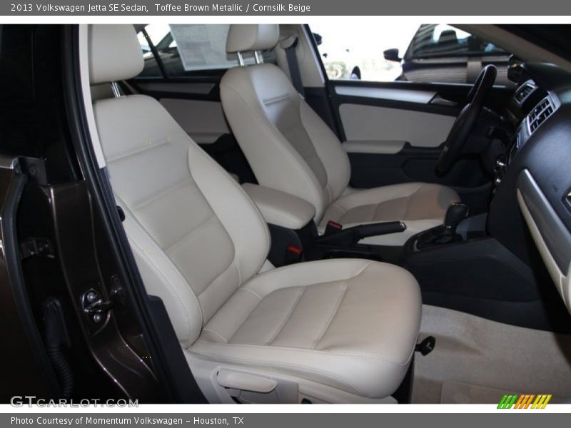 Toffee Brown Metallic / Cornsilk Beige 2013 Volkswagen Jetta SE Sedan