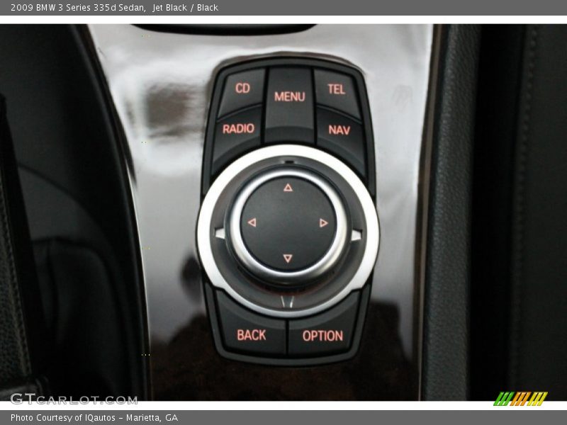 Controls of 2009 3 Series 335d Sedan