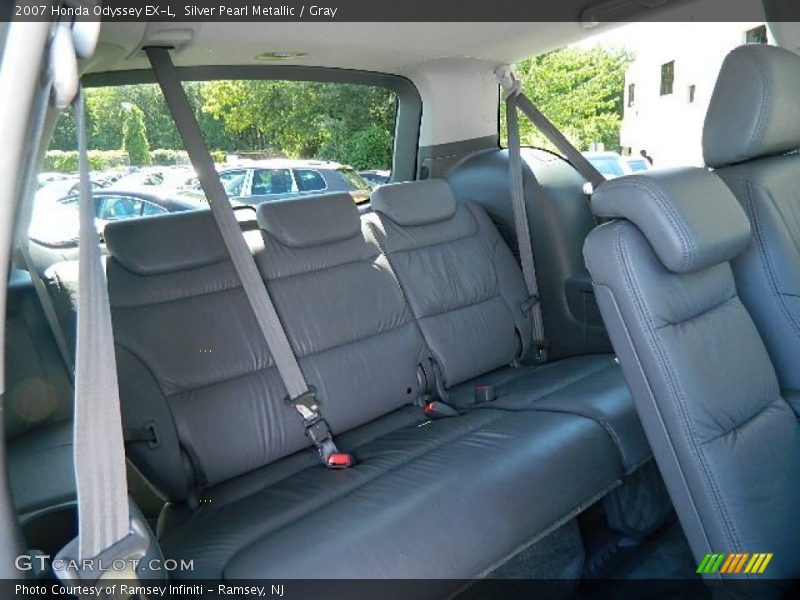 Silver Pearl Metallic / Gray 2007 Honda Odyssey EX-L