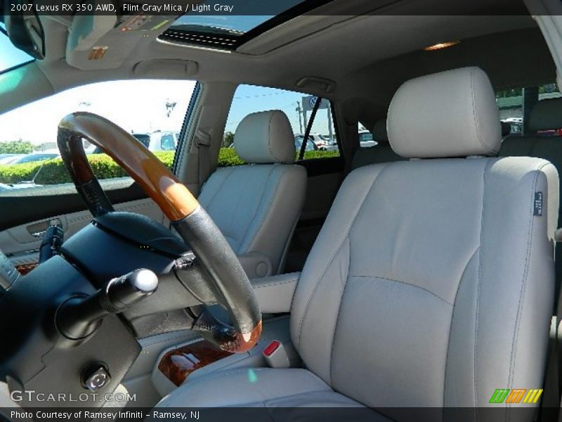 Front Seat of 2007 RX 350 AWD