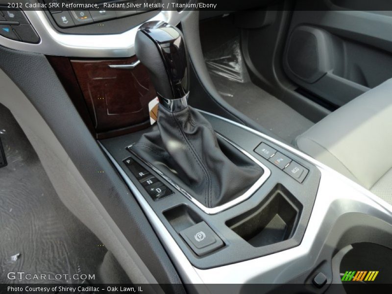 Radiant Silver Metallic / Titanium/Ebony 2012 Cadillac SRX Performance