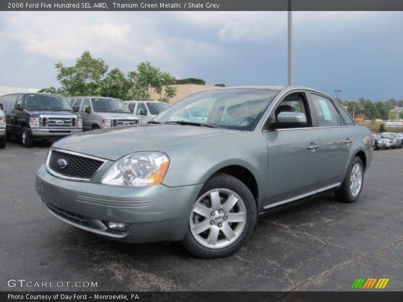 Titanium Green Metallic / Shale Grey 2006 Ford Five Hundred SEL AWD