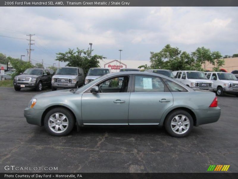 Titanium Green Metallic / Shale Grey 2006 Ford Five Hundred SEL AWD
