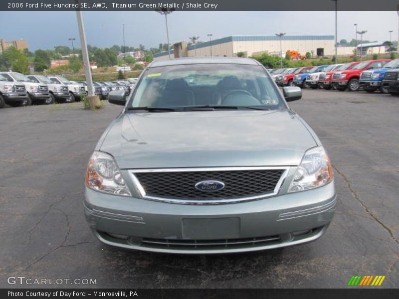 Titanium Green Metallic / Shale Grey 2006 Ford Five Hundred SEL AWD