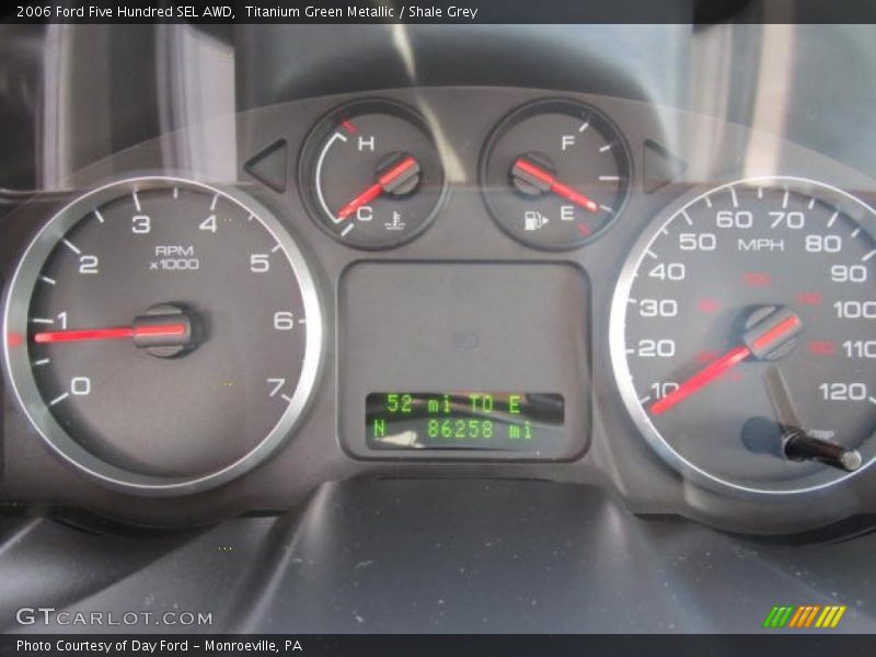 Titanium Green Metallic / Shale Grey 2006 Ford Five Hundred SEL AWD