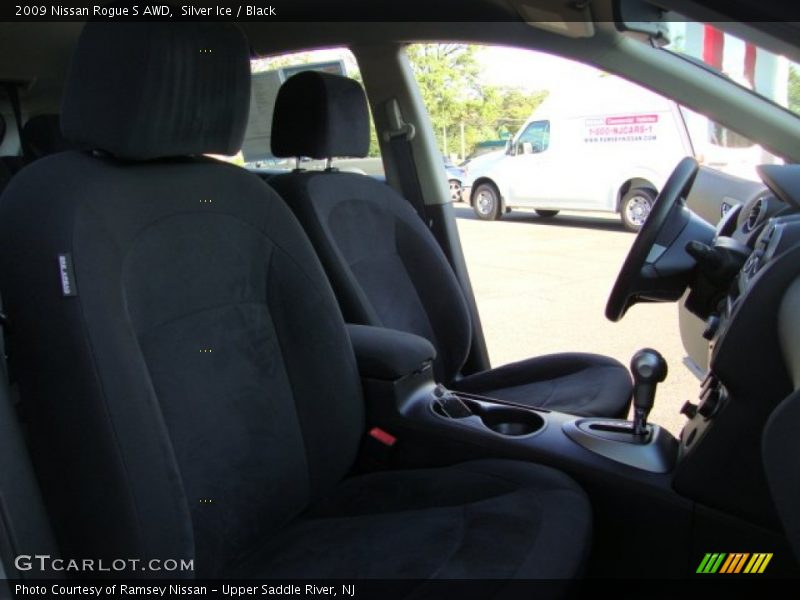 Silver Ice / Black 2009 Nissan Rogue S AWD