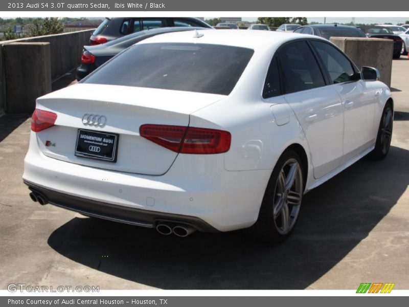 Ibis White / Black 2013 Audi S4 3.0T quattro Sedan