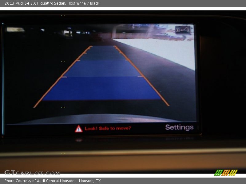 Ibis White / Black 2013 Audi S4 3.0T quattro Sedan