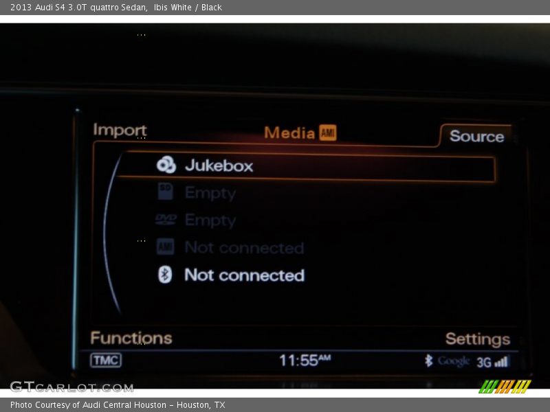 Ibis White / Black 2013 Audi S4 3.0T quattro Sedan