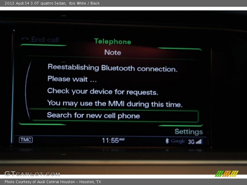 Ibis White / Black 2013 Audi S4 3.0T quattro Sedan