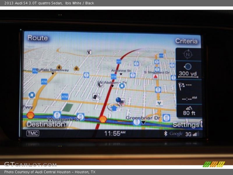 Ibis White / Black 2013 Audi S4 3.0T quattro Sedan