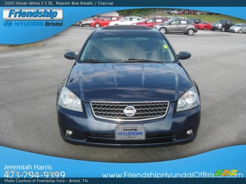 Majestic Blue Metallic / Charcoal 2005 Nissan Altima 3.5 SE