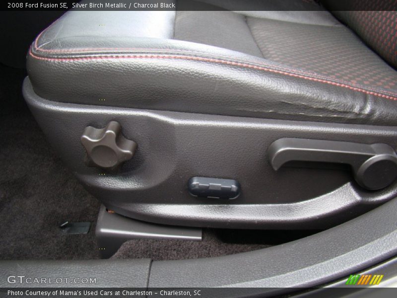 Silver Birch Metallic / Charcoal Black 2008 Ford Fusion SE