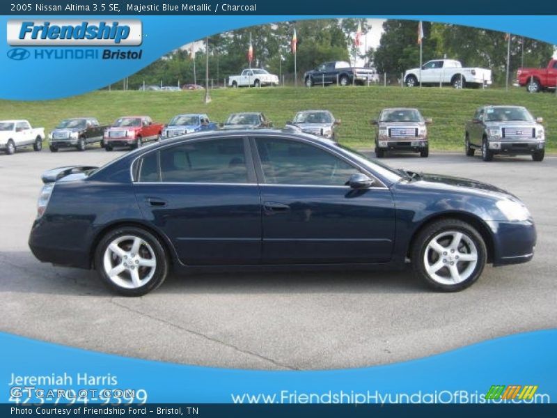 Majestic Blue Metallic / Charcoal 2005 Nissan Altima 3.5 SE