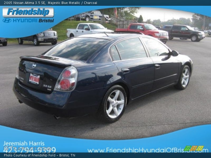 Majestic Blue Metallic / Charcoal 2005 Nissan Altima 3.5 SE