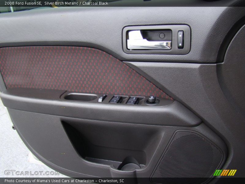 Silver Birch Metallic / Charcoal Black 2008 Ford Fusion SE