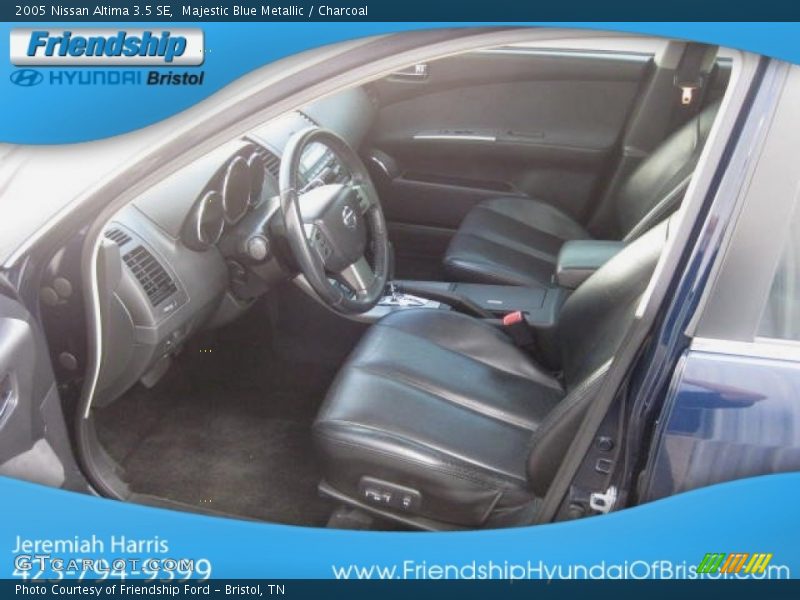 Majestic Blue Metallic / Charcoal 2005 Nissan Altima 3.5 SE
