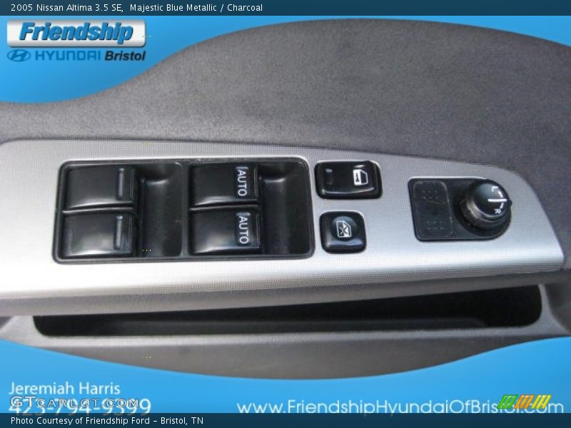 Majestic Blue Metallic / Charcoal 2005 Nissan Altima 3.5 SE
