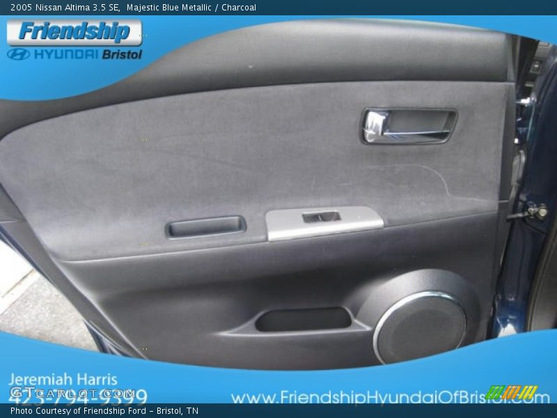 Majestic Blue Metallic / Charcoal 2005 Nissan Altima 3.5 SE