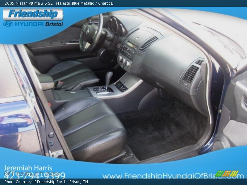Majestic Blue Metallic / Charcoal 2005 Nissan Altima 3.5 SE