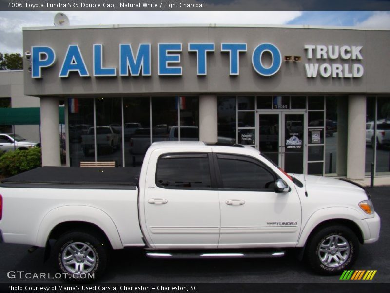 Natural White / Light Charcoal 2006 Toyota Tundra SR5 Double Cab