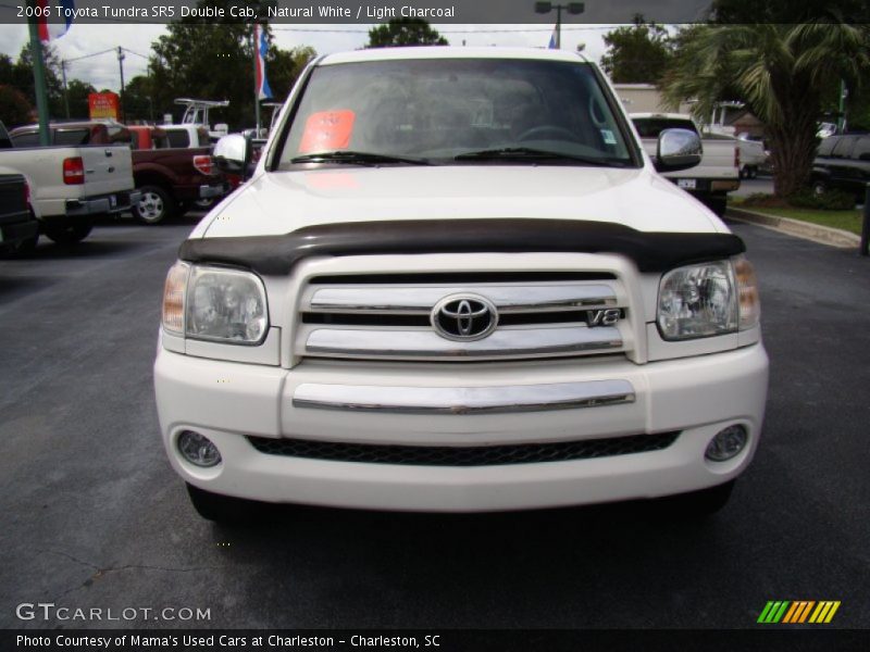Natural White / Light Charcoal 2006 Toyota Tundra SR5 Double Cab