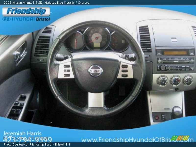 Majestic Blue Metallic / Charcoal 2005 Nissan Altima 3.5 SE