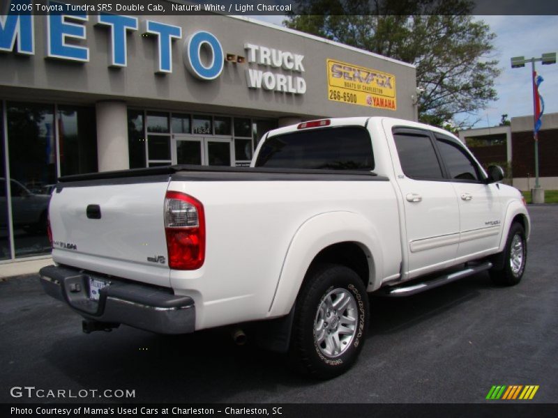 Natural White / Light Charcoal 2006 Toyota Tundra SR5 Double Cab