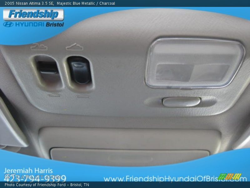 Majestic Blue Metallic / Charcoal 2005 Nissan Altima 3.5 SE