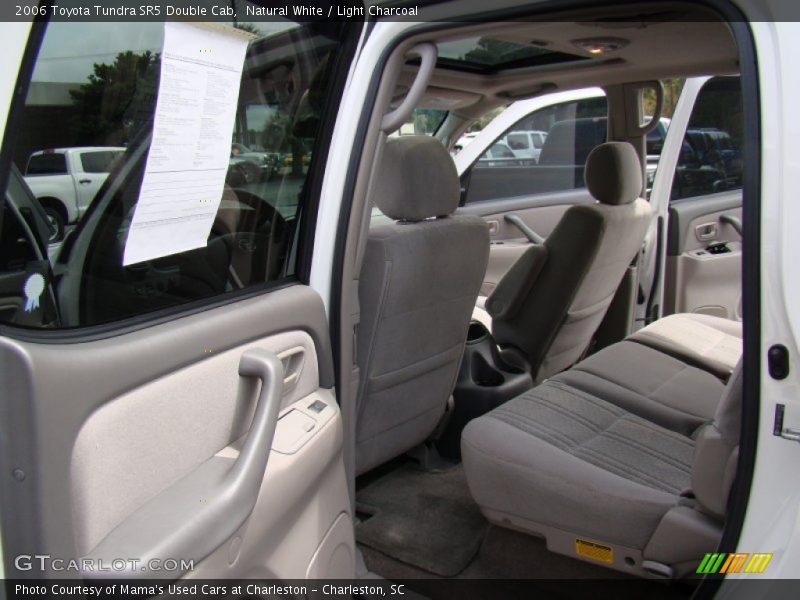 Natural White / Light Charcoal 2006 Toyota Tundra SR5 Double Cab