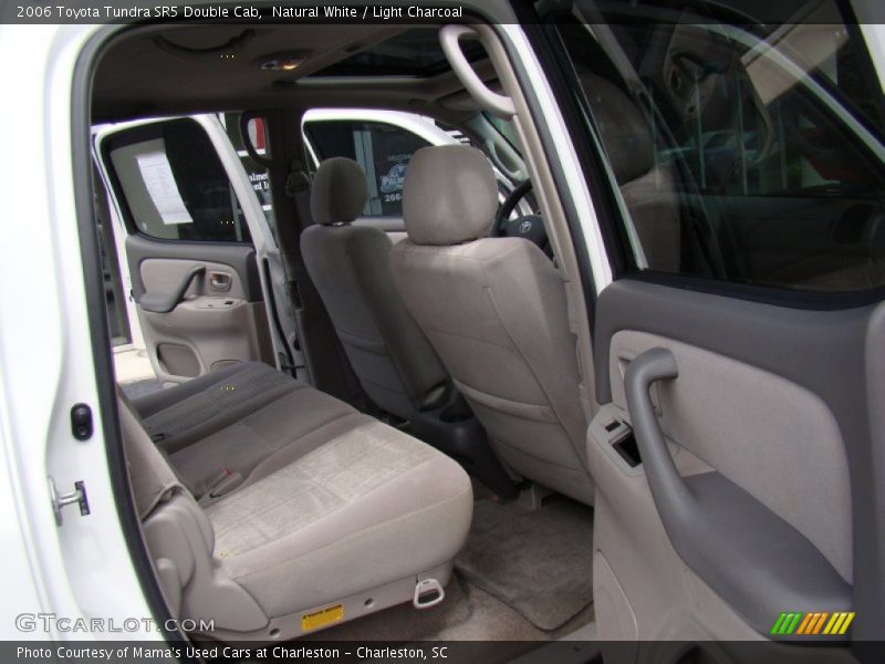 Natural White / Light Charcoal 2006 Toyota Tundra SR5 Double Cab