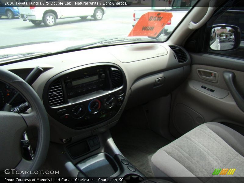 Natural White / Light Charcoal 2006 Toyota Tundra SR5 Double Cab