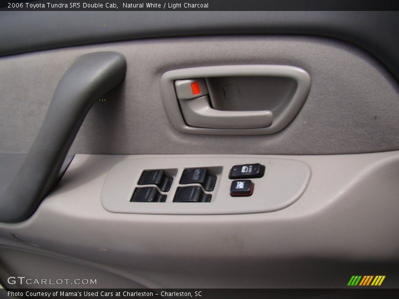 Natural White / Light Charcoal 2006 Toyota Tundra SR5 Double Cab