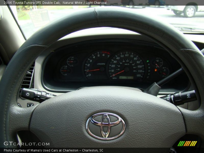 Natural White / Light Charcoal 2006 Toyota Tundra SR5 Double Cab