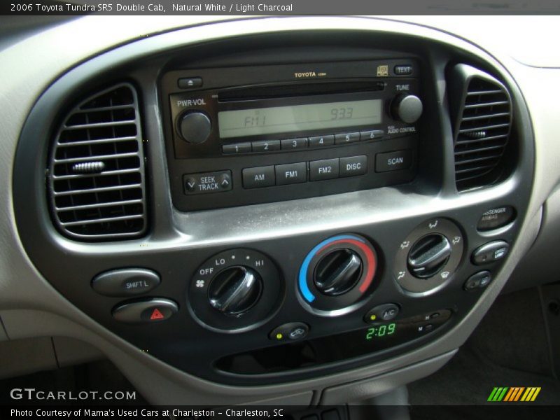 Natural White / Light Charcoal 2006 Toyota Tundra SR5 Double Cab