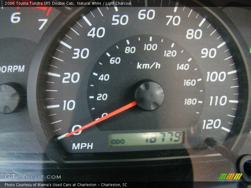 Natural White / Light Charcoal 2006 Toyota Tundra SR5 Double Cab