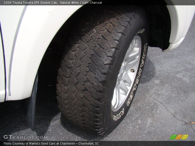 Natural White / Light Charcoal 2006 Toyota Tundra SR5 Double Cab