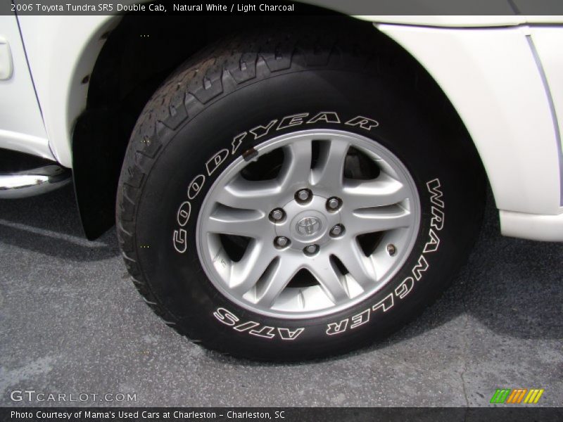 Natural White / Light Charcoal 2006 Toyota Tundra SR5 Double Cab