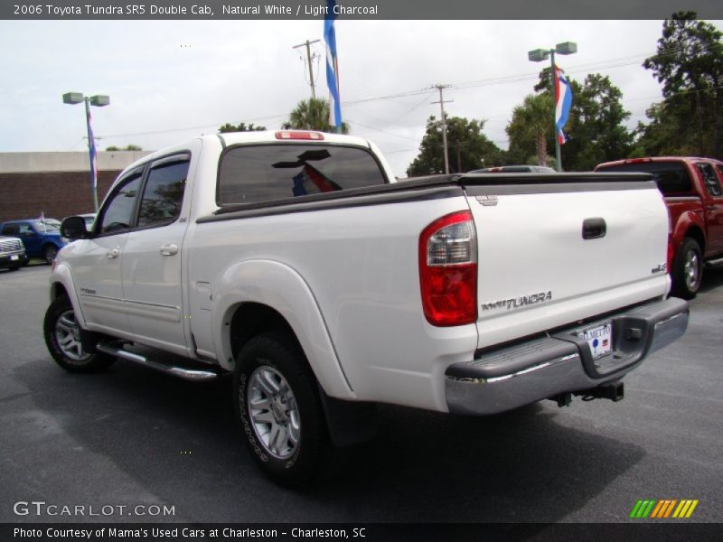 Natural White / Light Charcoal 2006 Toyota Tundra SR5 Double Cab