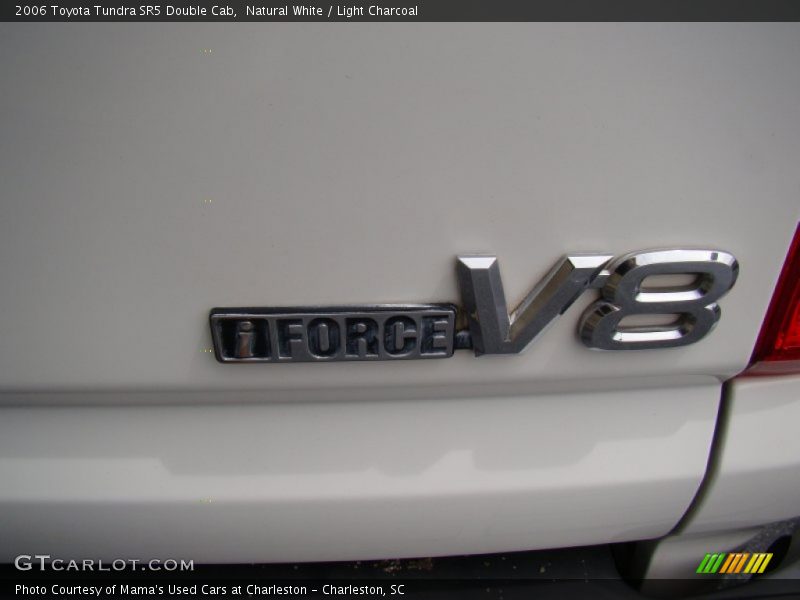 Natural White / Light Charcoal 2006 Toyota Tundra SR5 Double Cab