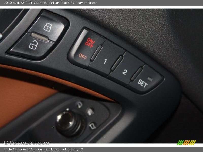 Brilliant Black / Cinnamon Brown 2010 Audi A5 2.0T Cabriolet