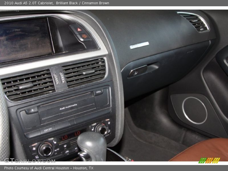 Brilliant Black / Cinnamon Brown 2010 Audi A5 2.0T Cabriolet