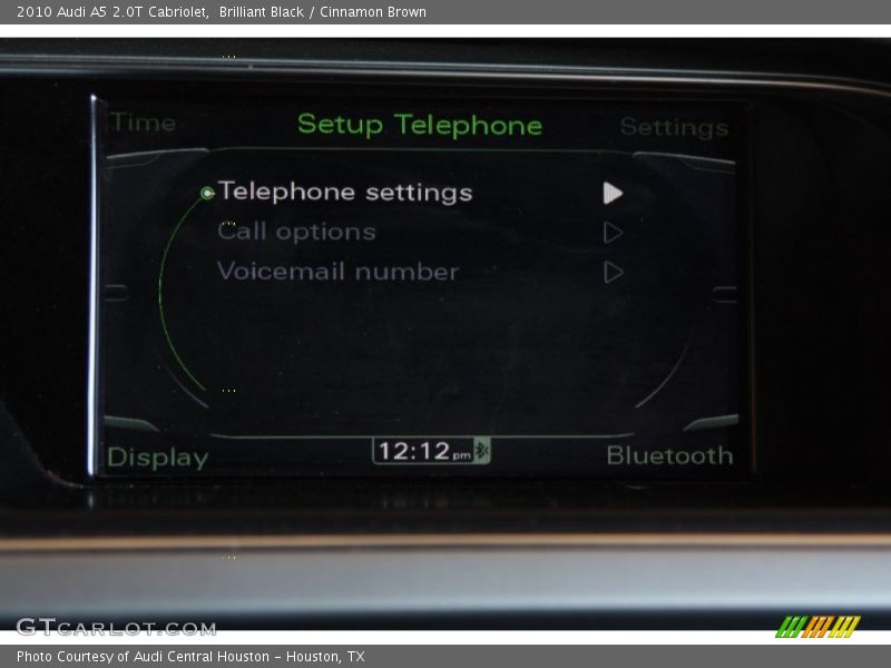 Brilliant Black / Cinnamon Brown 2010 Audi A5 2.0T Cabriolet