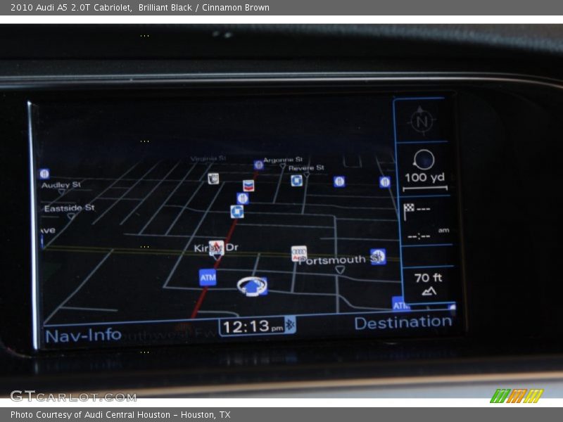 Brilliant Black / Cinnamon Brown 2010 Audi A5 2.0T Cabriolet