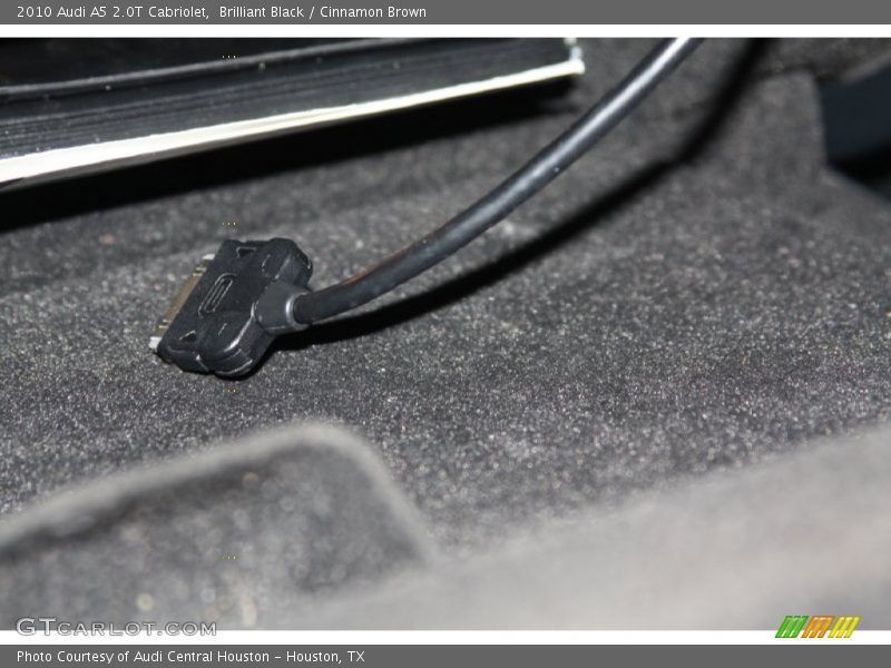 Brilliant Black / Cinnamon Brown 2010 Audi A5 2.0T Cabriolet