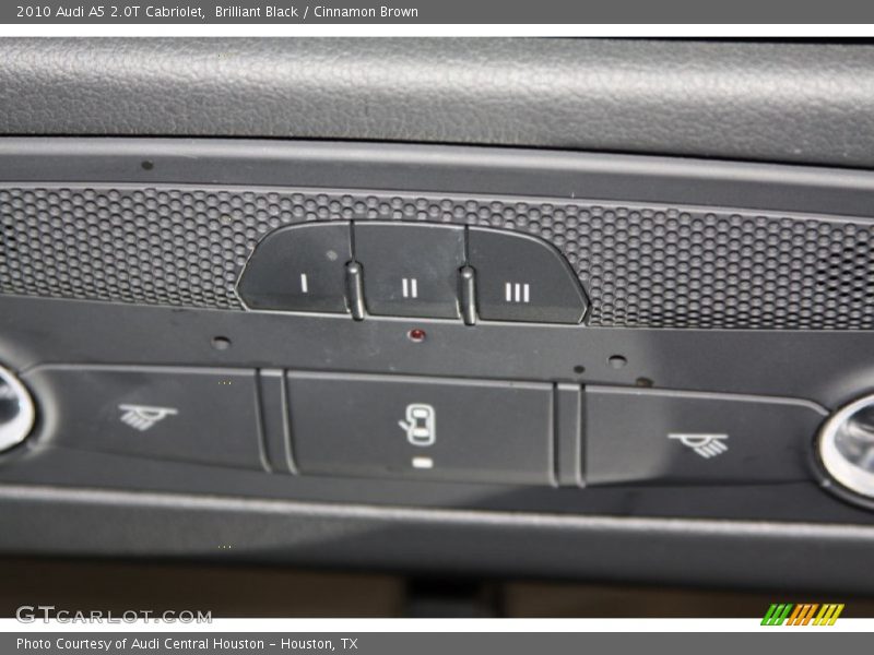 Brilliant Black / Cinnamon Brown 2010 Audi A5 2.0T Cabriolet